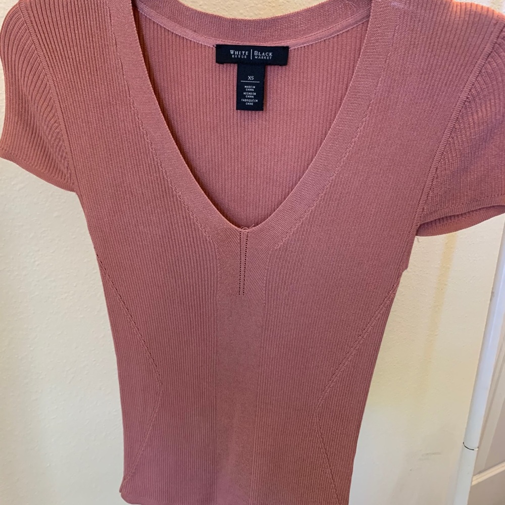 WHBM PINK TOP